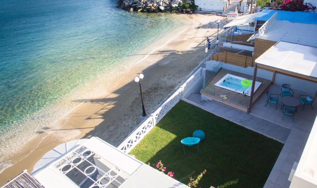 Lenico Seafront Villa Agia Pelagia Exteriör bild
