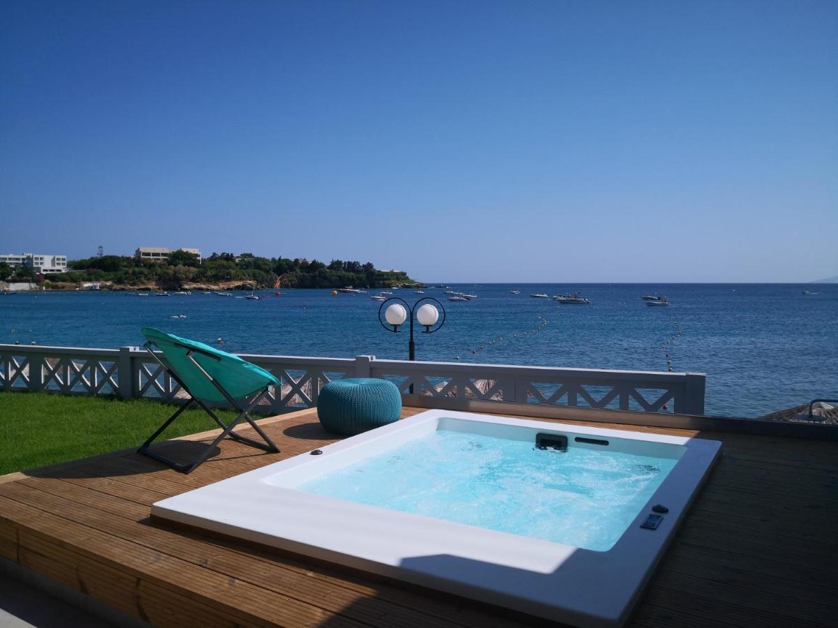 Lenico Seafront Villa Agia Pelagia Exteriör bild