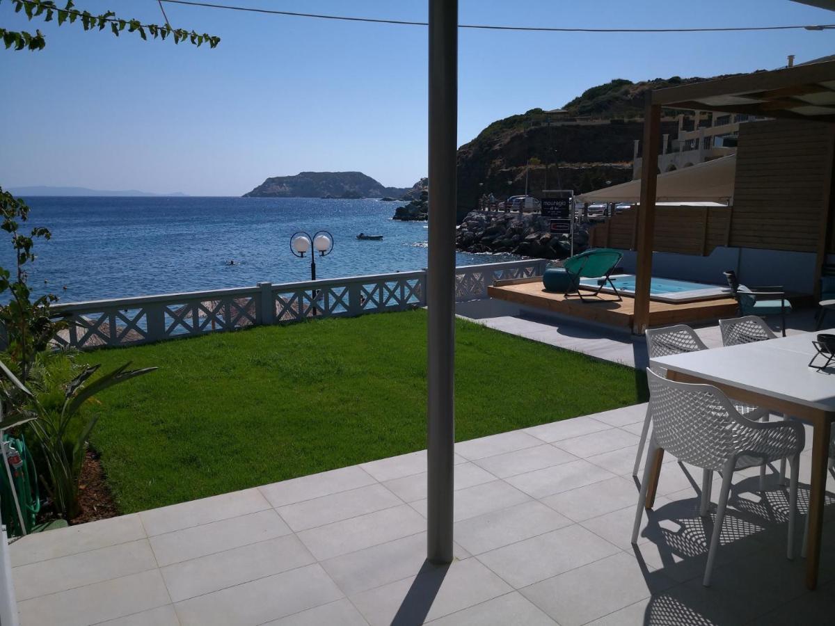 Lenico Seafront Villa Agia Pelagia Exteriör bild