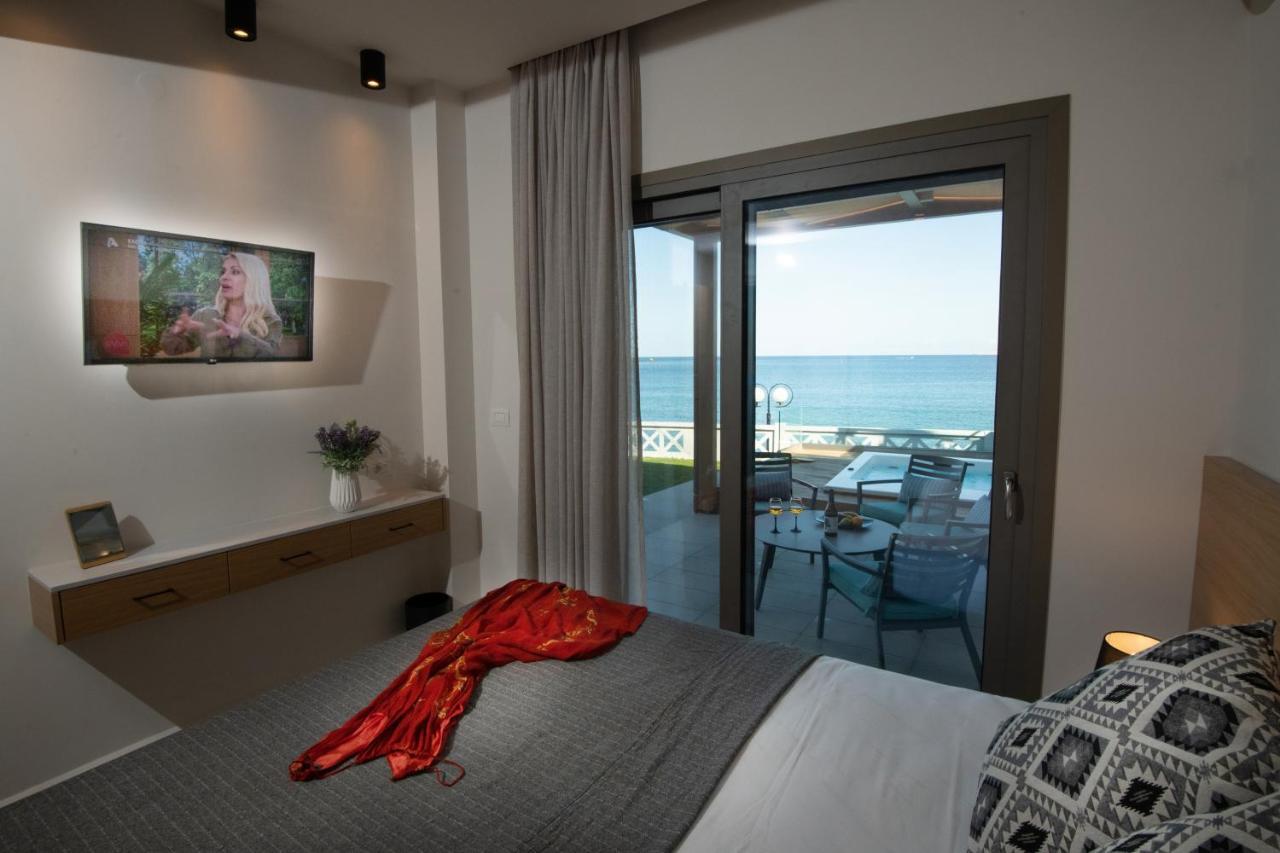 Lenico Seafront Villa Agia Pelagia Exteriör bild