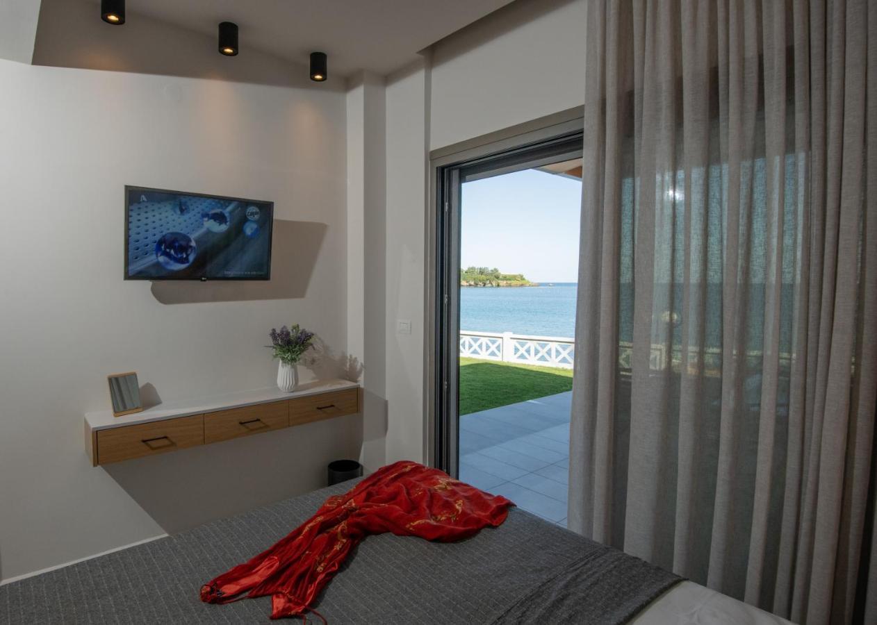 Lenico Seafront Villa Agia Pelagia Exteriör bild